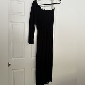 Sage the Label asymmetrical one-shoulder dress